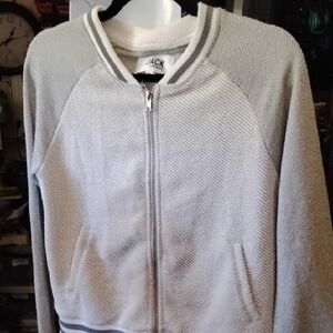 Jack by BB Dakota Gray Bomber Jacket